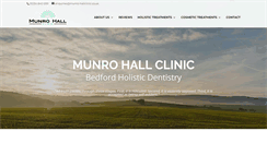 Desktop Screenshot of munro-hallclinic.co.uk